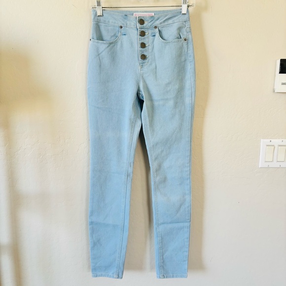 No Boundaries‎ Blue High Rise Jeans - Picture 1 of 6